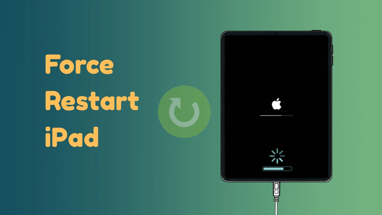 Force Restart a Frozen iPad